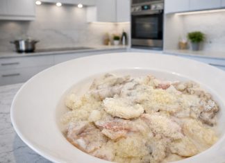 njoki-s-pršutom-in-šampinjoni