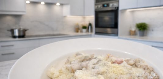 njoki-s-pršutom-in-šampinjoni