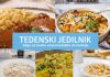 Tedenski jedilnik: Ideje za kosilo za tekoči teden #144 tedenski-jedilnik