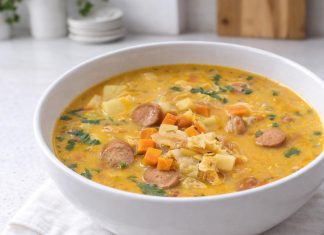 zeljna-juha-s-hrenovko