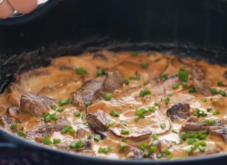 Vsi pravijo, da je ta recept za goveji stroganoff vrhunski goveji-stroganoff