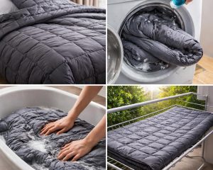 Tako pravilno operete obteženo odejo brez poškodb