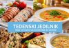 Tedenski jedilnik: Ideje za kosilo za tekoči teden #147 tedenski-jedilnik