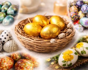 15 načinov barvanja pirhov, ki vas bodo navdušili