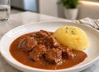 Ena sestavina za popoln in gost golaž brez moke ter brez grudic golaž