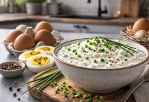 Velikonočna klasika na nov način: hrenova omaka, ki ni preveč pekoča hrenova-omaka