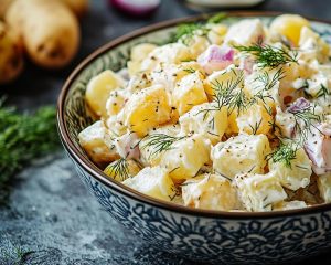 Izjemna krompirjeva solata, ki se bo pogosto znašla na vašem jedilniku