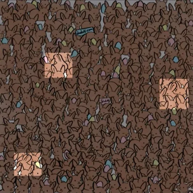 , Zabavna velikonočna iluzija, ki vam bo ogrela možgane