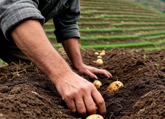 Stari vrtnarski trik za večji pridelek krompirja sajenje-krompirja
