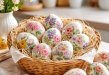 Pirhi, ki vzamejo dih s servietno tehniko, brez packanja in na zelo enostaven način servietna-tehnika