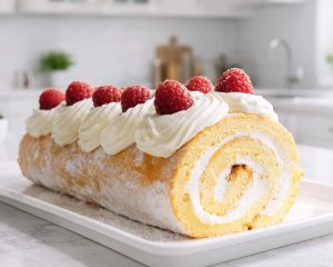 Rolada kot iz slaščičarne, lepa, mehka in slastna