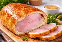 Šunka-v-listnatem-testu