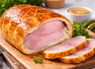 Šunka-v-listnatem-testu