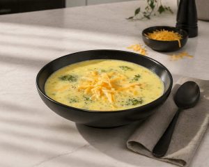 Najbolj kremna juha iz brokolija: Skrivnost je v siru