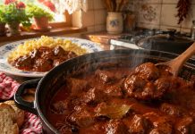 Recept za pravi goveji golaž, kot so ga pripravljale naše babice Pametno izkoristi svoj čas