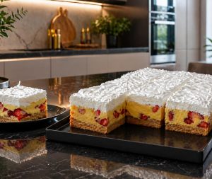 Jagodno pecivo brez peke, ki je okusno in hitro pripravljeno