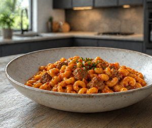 Recept: Makaronovo meso, jed ki spomni na šolske dni