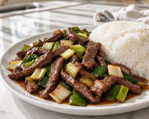 Tako pripravimo mongolsko meso, da bo kot iz kitajske restavracije