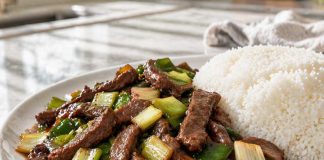 Tako pripravimo mongolsko meso, da bo kot iz kitajske restavracije Pametno izkoristi svoj čas