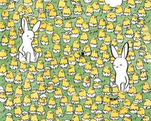 Zvita uganka: Lahko najdete 3 jajca, iz katerih se še ni izvalilo pišče?