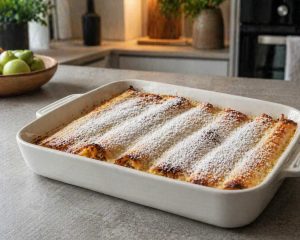 Pečene palačinke z orehovim nadevom, ki spomnijo na otroštvo