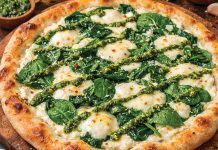 Nenavadna kombinacija na pici, ki navduši tudi najbolj zahtevne jedce pica-rikota-špinača