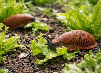 Če imate težave s polži na vrtu, posadite to rastlino – učinek vas bo presenetil polži-na-vrtu