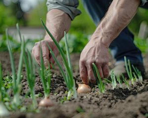 Dedkov trik: Na majhnem vrtu lahko pridelate dvojni pridelek čebule