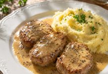 svinjska-ribica-v-gorčični-omaki