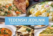 Tedenski jedilnik: Ideje za kosilo za tekoči teden #157 , Pametno izkoristi svoj čas