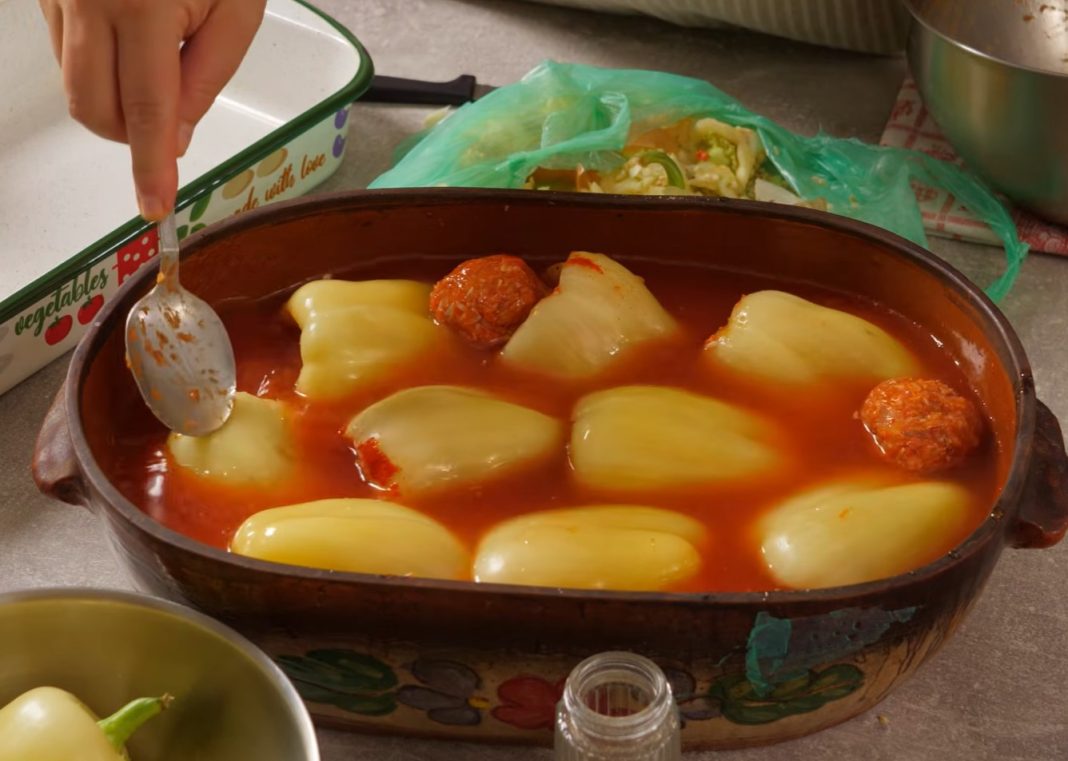 Polnjene paprike iz pečice