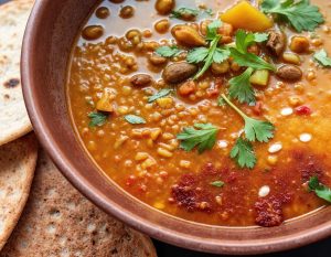 Ta enolončnica je brez mesa, primerna za vegane, a pošteno nasiti