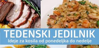 Kaj bomo kuhali ta teden? Ideje za slastna kosila od ponedeljka do nedelje #180 Pametno izkoristi svoj čas