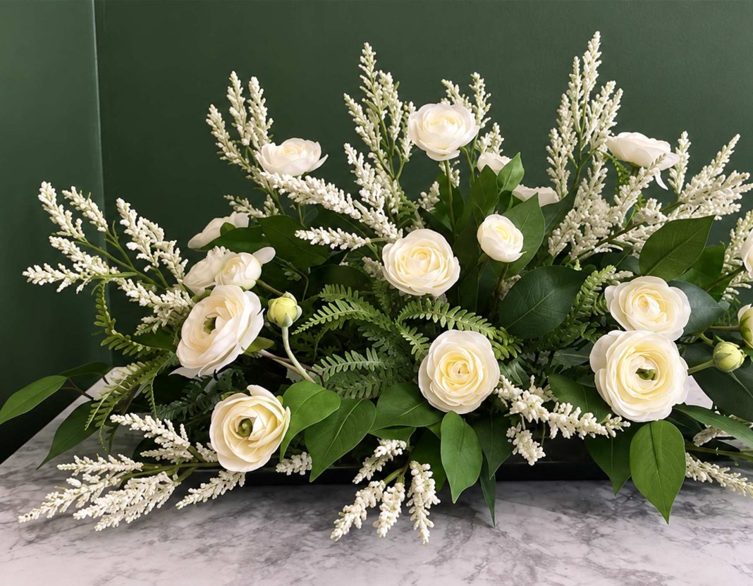 nagrobni aranžma, ikebana