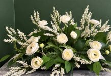 nagrobni aranžma, ikebana
